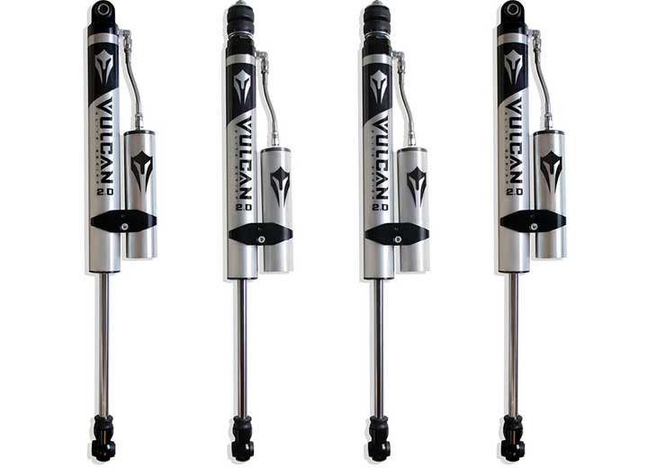 Maxtrac Suspension - 1723 F250/f350 Super Duty 4wd 8in Front & Rear Vulcan 2.0 Reservoir Shocks - 943380VR