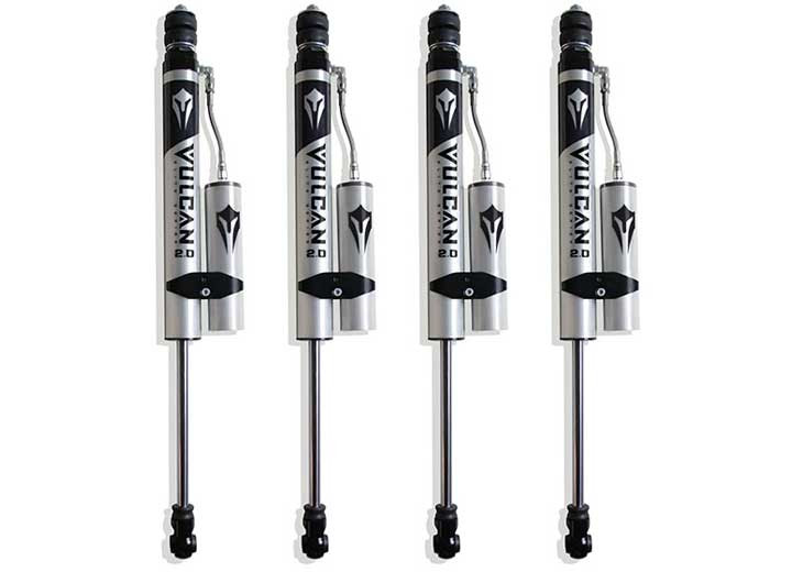 Maxtrac Suspension - 1423 Ram 2500 4wd 8in Front & Rear Vulcan 2.0 Reservoir Shocks - 947280VR