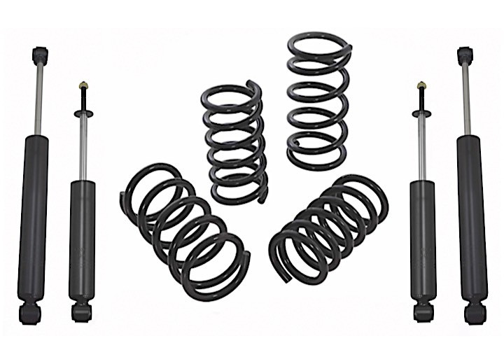 Maxtrac Suspension - 0918 Ram 1500(1923 Classic)(4dr V8)2wd 2/3in Lowering Kit W/shocks - K332923