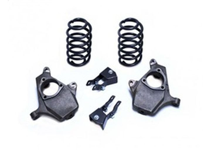 Maxtrac Suspension - 0006 Tahoe/yukon/suburban 1500/2500/0206 Escalade 3/4in Lowering Kit W/spindles - KS331034
