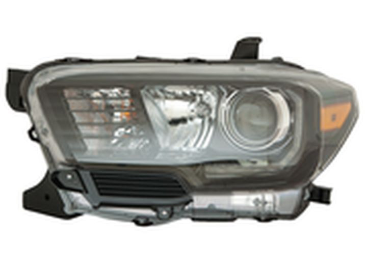 Maxzone - Lh Headlight Assy; Led; W/led Foglamps; Black Bezel Ty Tacoma 1719 - 312-11AEL-ASN2N