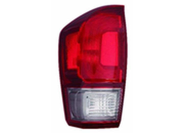Maxzone - Capa Ty Tacoma 1617 Taillamp Assy Trd Sport/ Off Road Mdl Red/smoke Bezel Lh - 312-19ACL-AC-CR