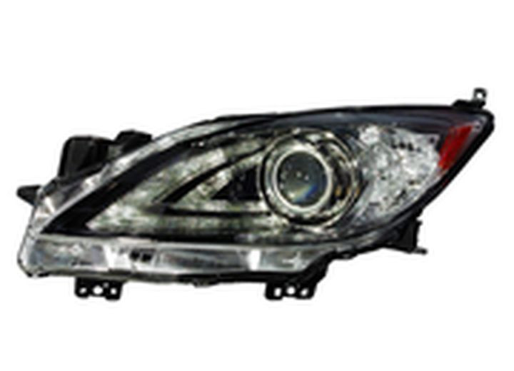 Maxzone - Mz 3 1013 Hl Unit W/o Auto Level Control W/drl Hid Type Lh - 316-1139LMUSHD2