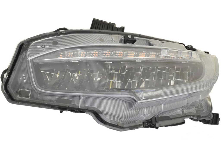 Maxzone - Hd Cvic Snd/cpe/hb 19 Hl Asy Led Si/touring Mdl Na Blt Lh - 317-1181L-ASN2