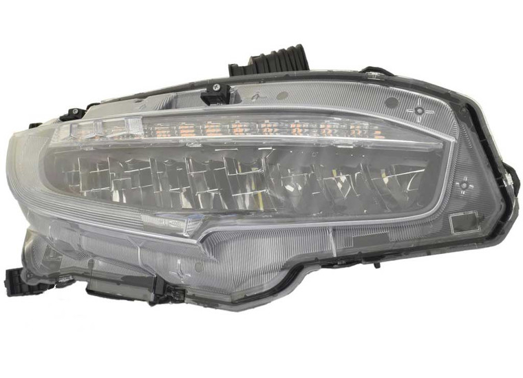 Maxzone - Hd Cvic Snd/hb 2021/cpe 20 Hl Asy Led Si/touring Mdl Na Blt Rh - 317-1181R-ASD2