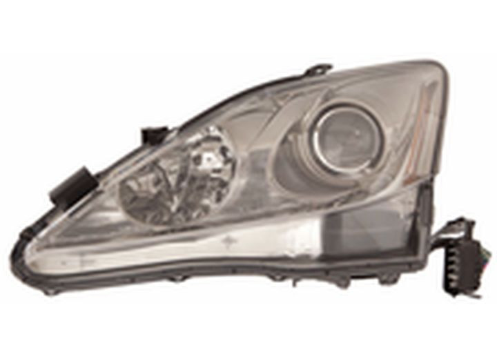 Maxzone - Capa Lx Is250/is350 0608 Headlight Assy Halogen W/o Auto Level Lamps Type Lh - 324-1101L-UC7