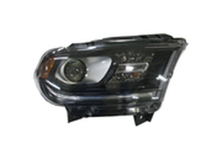 Maxzone - Capa Dg Durngo 1415 Headlight Assy Halogen W/o Drl Black Trim Rh - 334-1139R-AC2