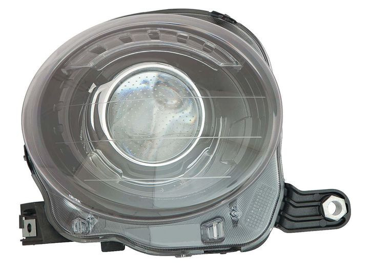 Maxzone - Capa Ft 500e 1317 Headlight Assy Projector W/blk/chrome Trim Rh - 361-1101R-AC2
