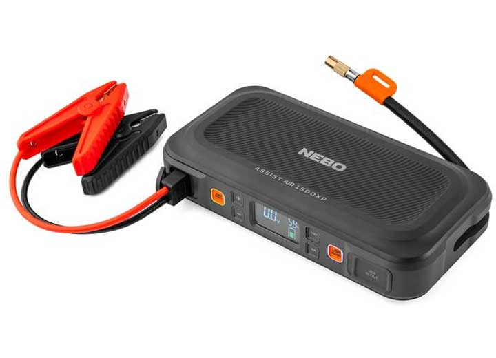 NEBO - Nebo Assist Air 1500xp Jump Starter And Air Compressor - NEB-JMP-0005