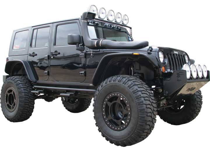 N-Fab Inc - Rock Rail Detachable Step/sold In Pairs  Textured Black - JPTS32