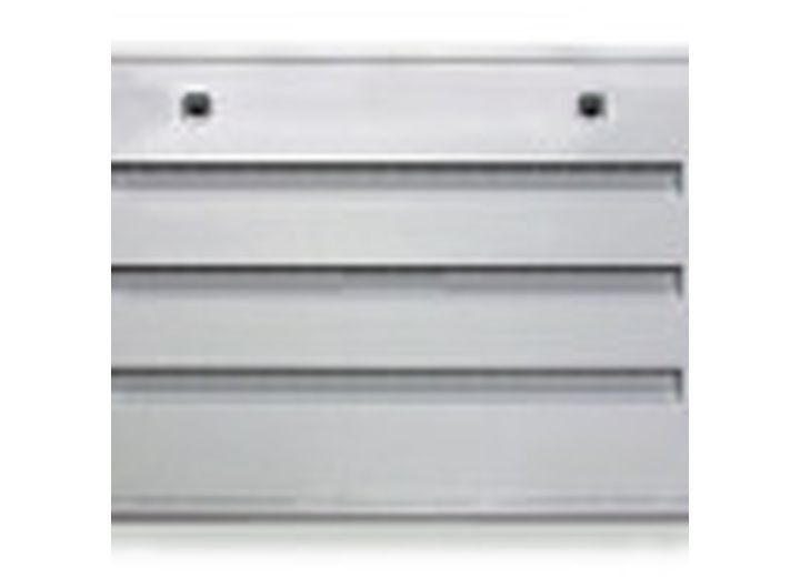 Norcold - Bright White Plastic Radius Corner Side Vent - 621156BW