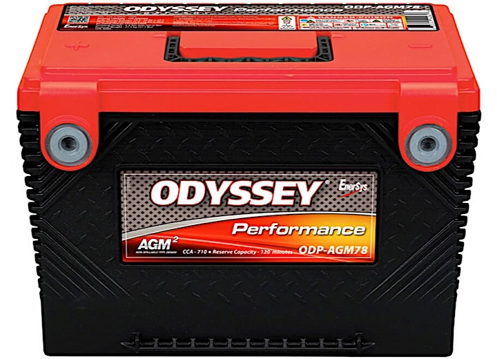Odyssey - Odyssey Performance Series 12v Battery Model 78790 (group 78 Sae Lead Posts) - ODP-AGM78
