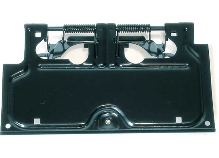Rugged Ridge - License Plate Holder Black Powdercoated 8795 Wrangler - 11233.01