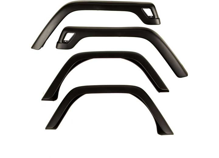 Rugged Ridge - Fender Flare Kit 4piece 9706 Tj W/o Hardware - 11603.02