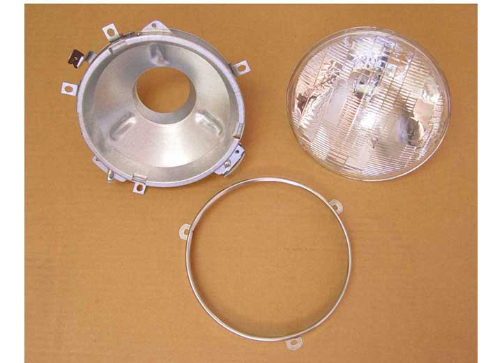 Rugged Ridge - Headlight Assembly With Bulb 7686 Jeep Cj Models - 12402.01