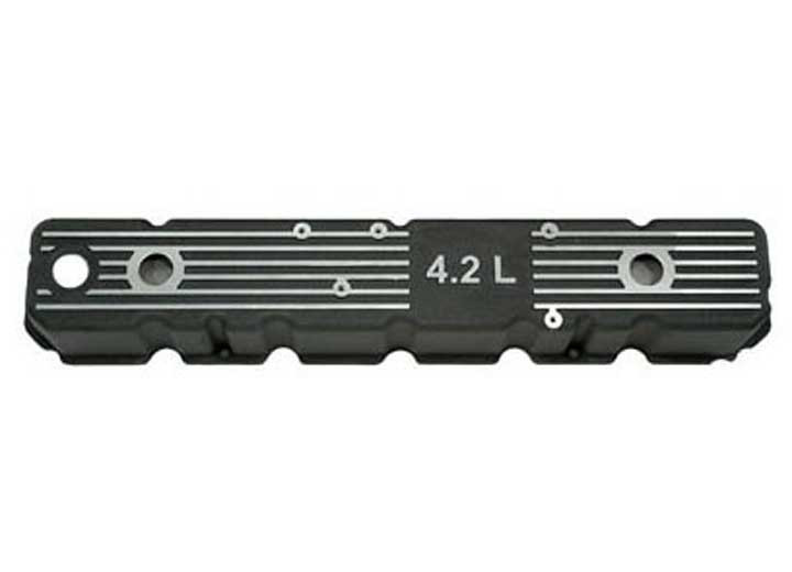 Rugged Ridge - Black Aluminum Valve Cover With 4.2l Logo 8086 Jeep Cj Models - 17401.08