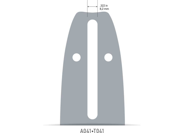 Oregon Tool - Bar 16in Standard 90 Series A041 - 164MLEA041