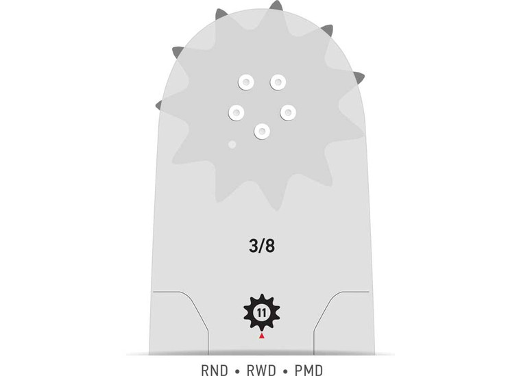 Oregon Tool - Bar 18in Powercut Oregon D009 - 188RNDD009