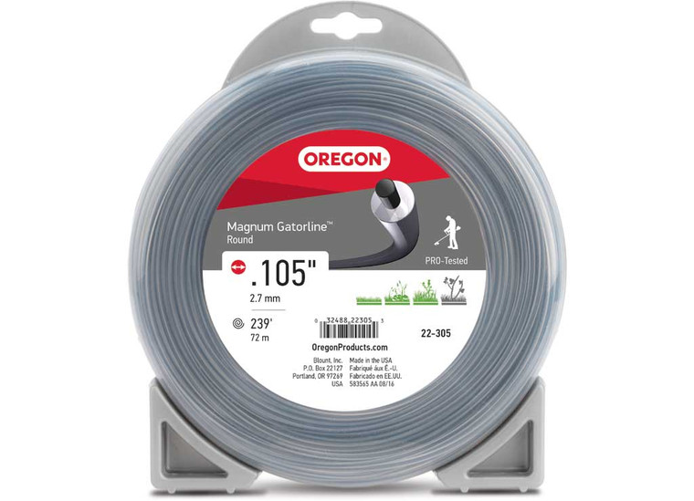 Oregon Tool - Gatorline Magnum Round .105 Clamshell - 22-305