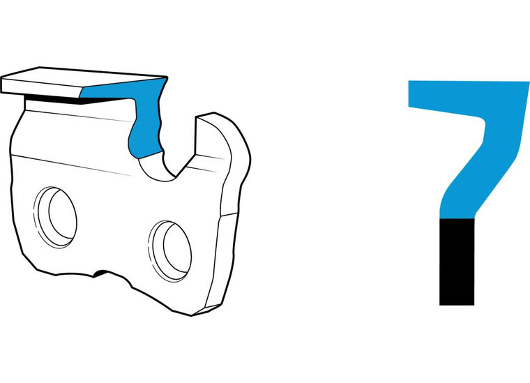 Oregon Tool - Chain 3/8 Super 70 Chisel Std .058 68dl - 73LPX068G