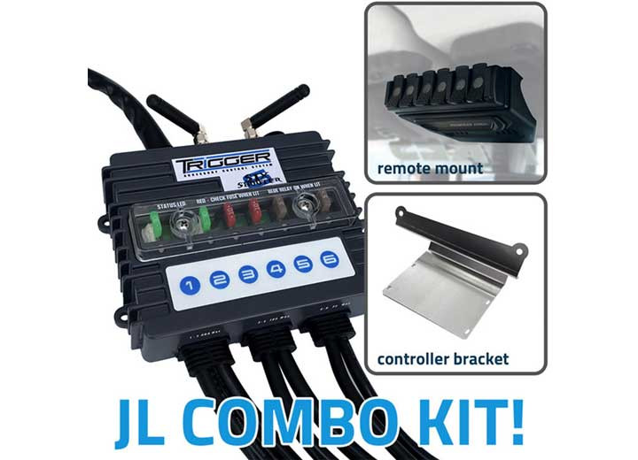 Oracle Lighting - 18c Wrangler Jl/jt Trigger 6 Shooter Combo Kit - 3001JL