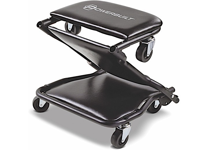 Powerbuilt - Powerbuilt 42in Triplex 3in1 Floor Creeper Seat - 620469
