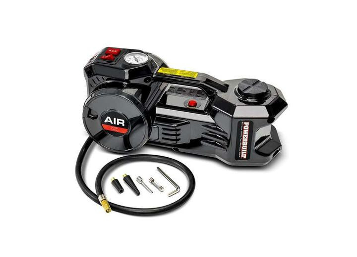 Powerbuilt - Powerbuilt 1 Ton 12v Electric Floor Jack With Built In Tire Inflator - 620484