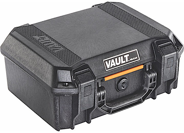Pelican - Pelican V200 Medium Pistol Case  Wl/wf Blk - VCV200-0000-BLK
