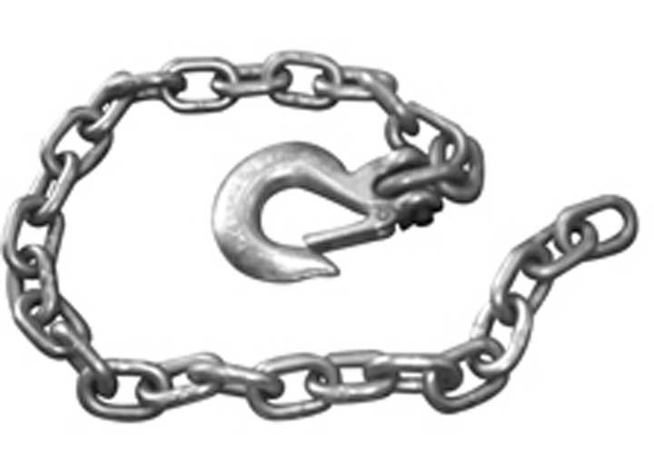 Pacific Rim - 1/4in X 36in Safety Chain With Hook  Grade 70 12.6k - SC1436-G70