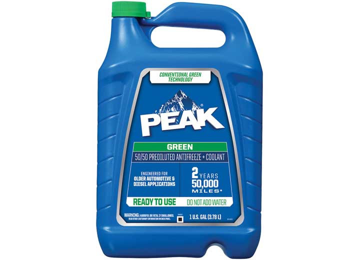 PEAK - Peak Readytouse 50/50 Antifreezecoolant 1 Gal Green - RUAB53