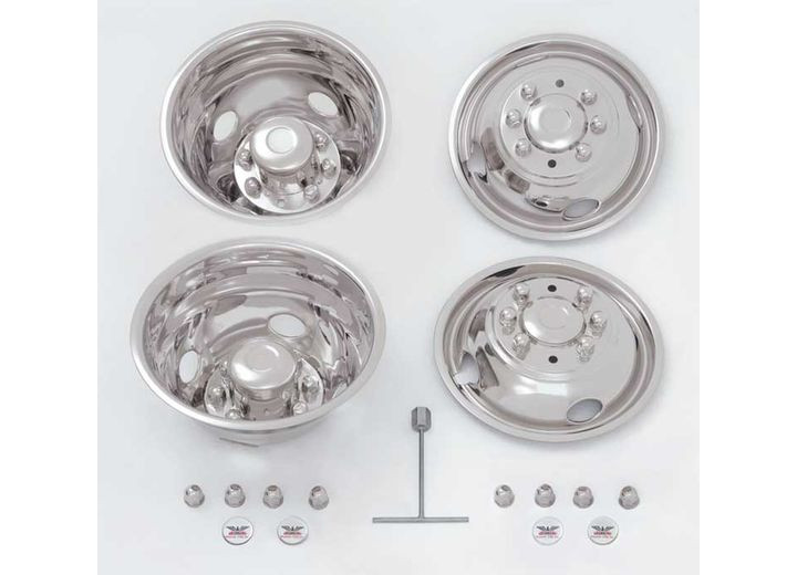 Phoenix - 0304 Ford F350 16in 8lug 4hh Dual Wheel Dotliner Simulator Set - GDF16