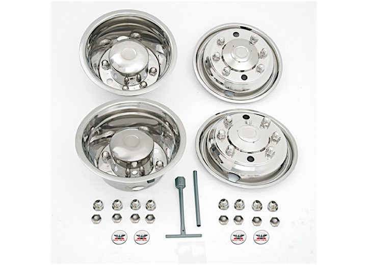 Phoenix - 19.5in 8 Lug 4hh Accuride #28680 Hp Dual 20mm Dot Liner Set - NH8494