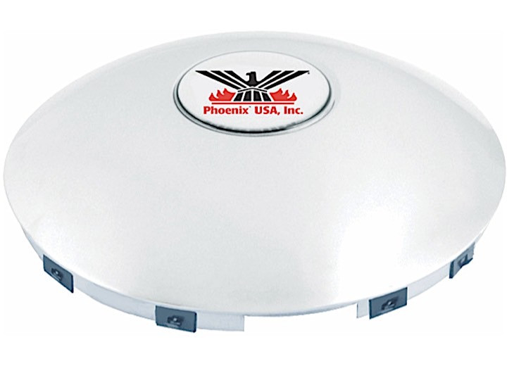 Phoenix - Hub Cover Parts Front Baby Moon 5 Spline W/emblem Indent - Q1502B