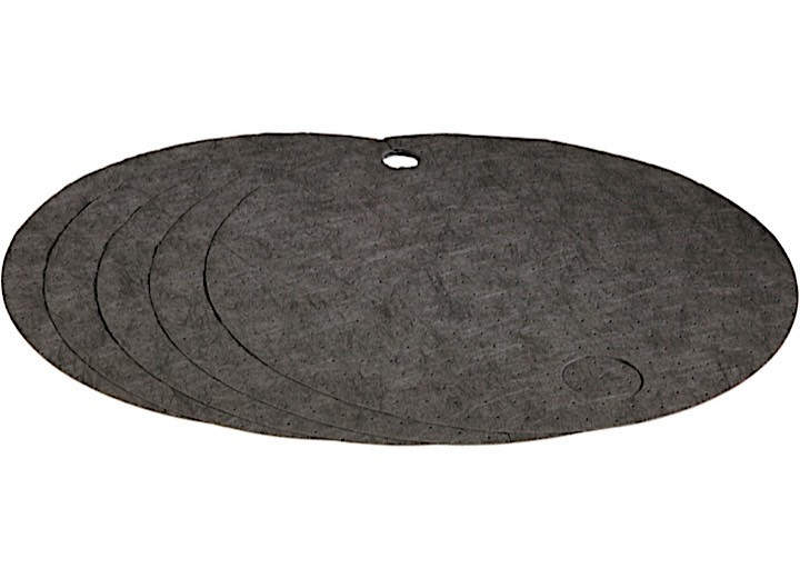 New Pig - Pig Universal Lightweight Absorbent Drumtop Pad 22in Diameter 5/package - 25102