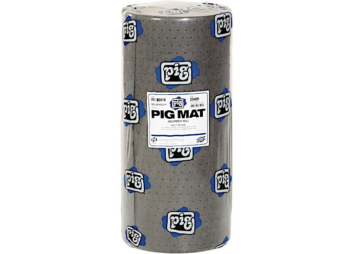 New Pig - Pig Universal Mediumweight Absorbent Mat Roll 30inx150ft Roll - 25400