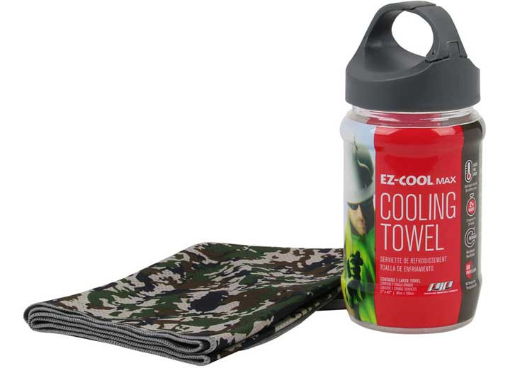 PIP - Ezcool Cooling Towel Hollow Fiber Wicking Fabric 40inx12in Camo - 396-EZ900-GC
