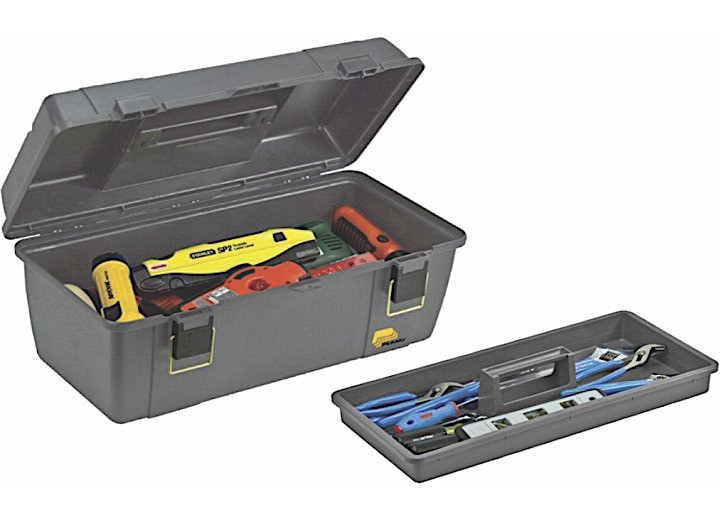 Plano - 20in Shallow Toolbox Silver Gray - 651010