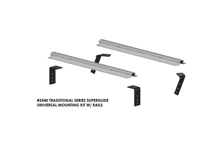Pullrite - Traditional Universal Mounting Kit Use With #4100 & #4400 Superglide Hitches. Se - 3340