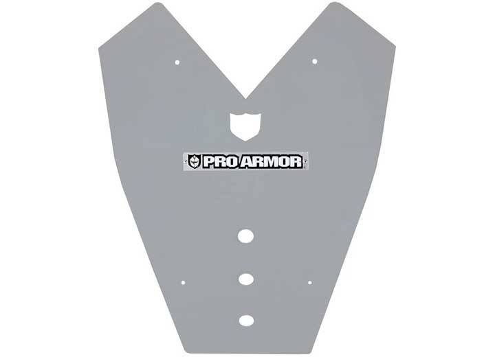 Pro Armor UTV - Rear Skid Plate Standard Asylum Cage Raw - P141P362