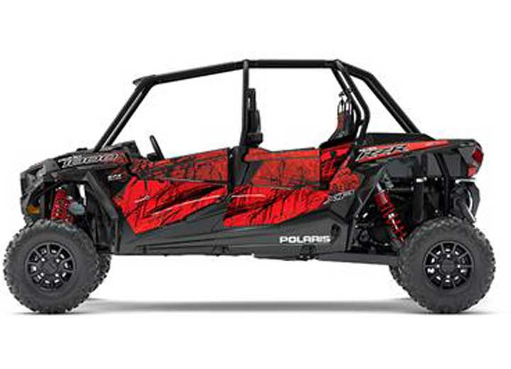 Pro Armor UTV - 2018 Polaris Rzr Xp4 1000 Lower Door Insert Graphicblack Pearl - P184G502BP