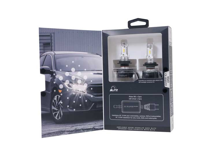 ProMaxx Automotive - Blitz H7 Led Conv. Kit 7000 Lumens (2) - CLDBLH7