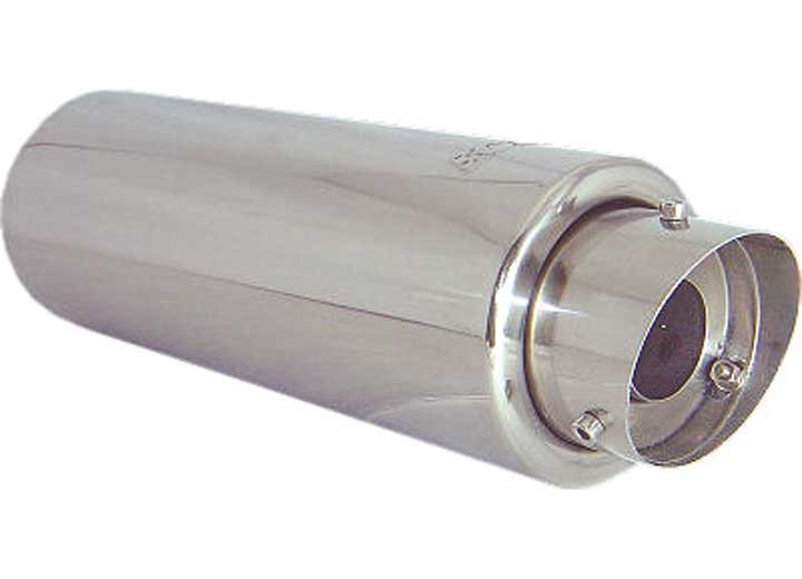 Poli-Auto Canada - Muffler Dual Round Straight - 25-183A