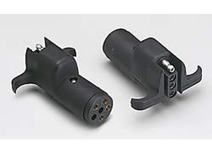 Pollak Engineered - 6way Round To 4way Flat Adapter - 12-717