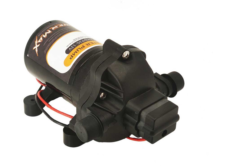 PowerMax - 12v Water Pump  3.2 Gpm / 45 Psi With Strainer - PMWP3G-12V