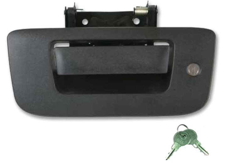 Pop N Lock - 0713 Silverado/sierra 1500/0714 Silverado/sierra 2500/3500 Full Handle Tailgate Lockblack - PL1310