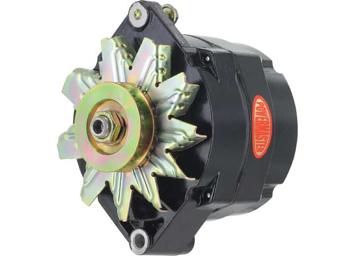 Powermaster - Alt Gm 12si Black 150a 1v Pulley 1 Or 3 Wire - 57293