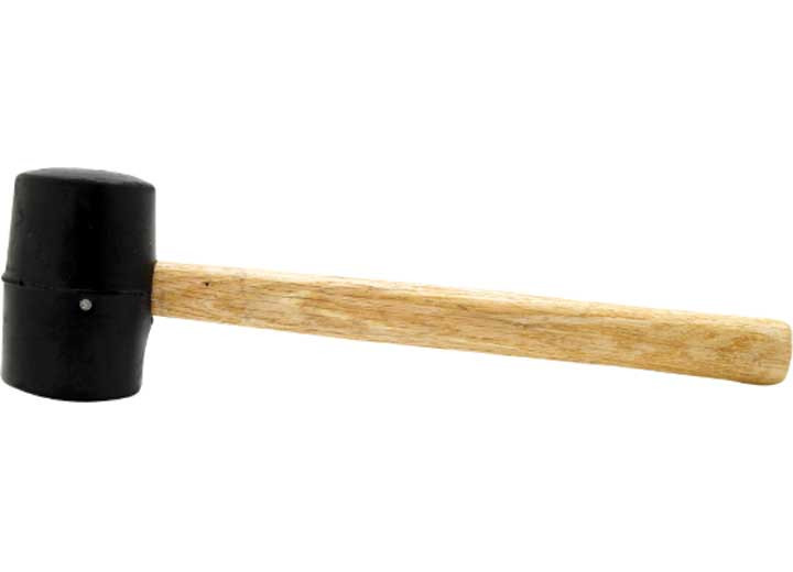 Performance Tool - 8oz Wood Handle Rubber Mallet - 1129