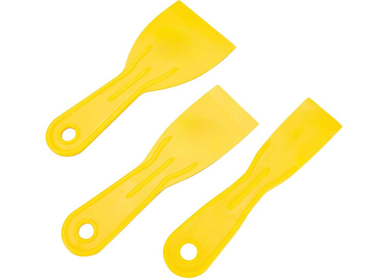 Performance Tool - Plastic Putty Knife Set 1523in 3pcs - 1173