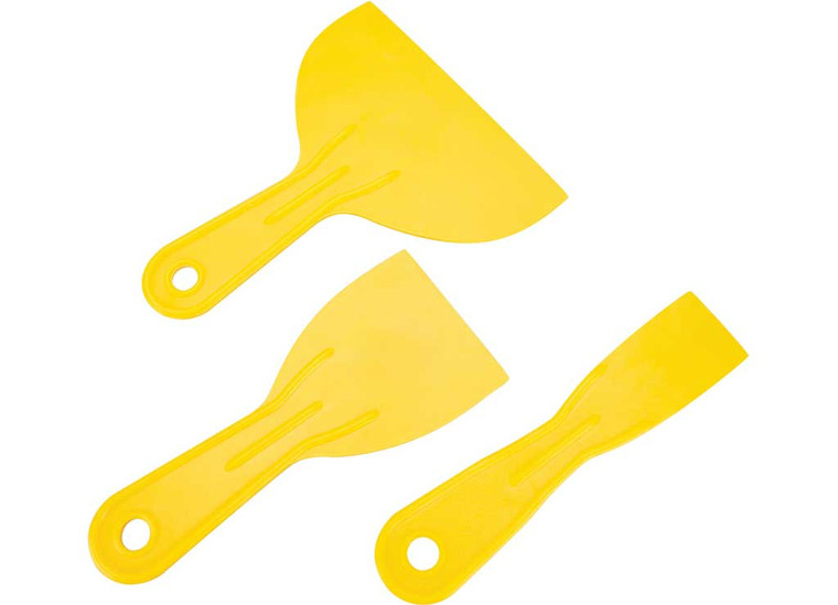 Performance Tool - Plastic Putty Knife Set 1536in 3pcs - 1174