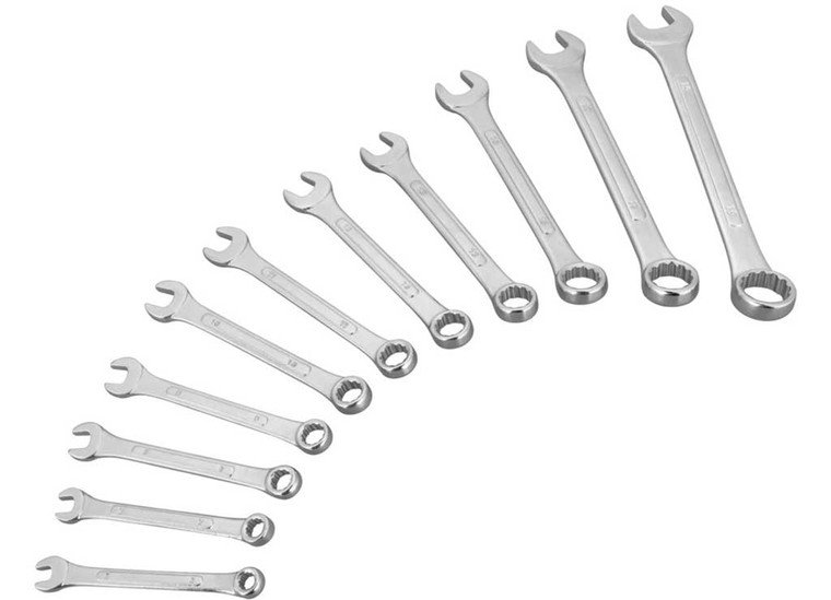 Performance Tool - Metric Wrench Set 11 Pcs - W1042